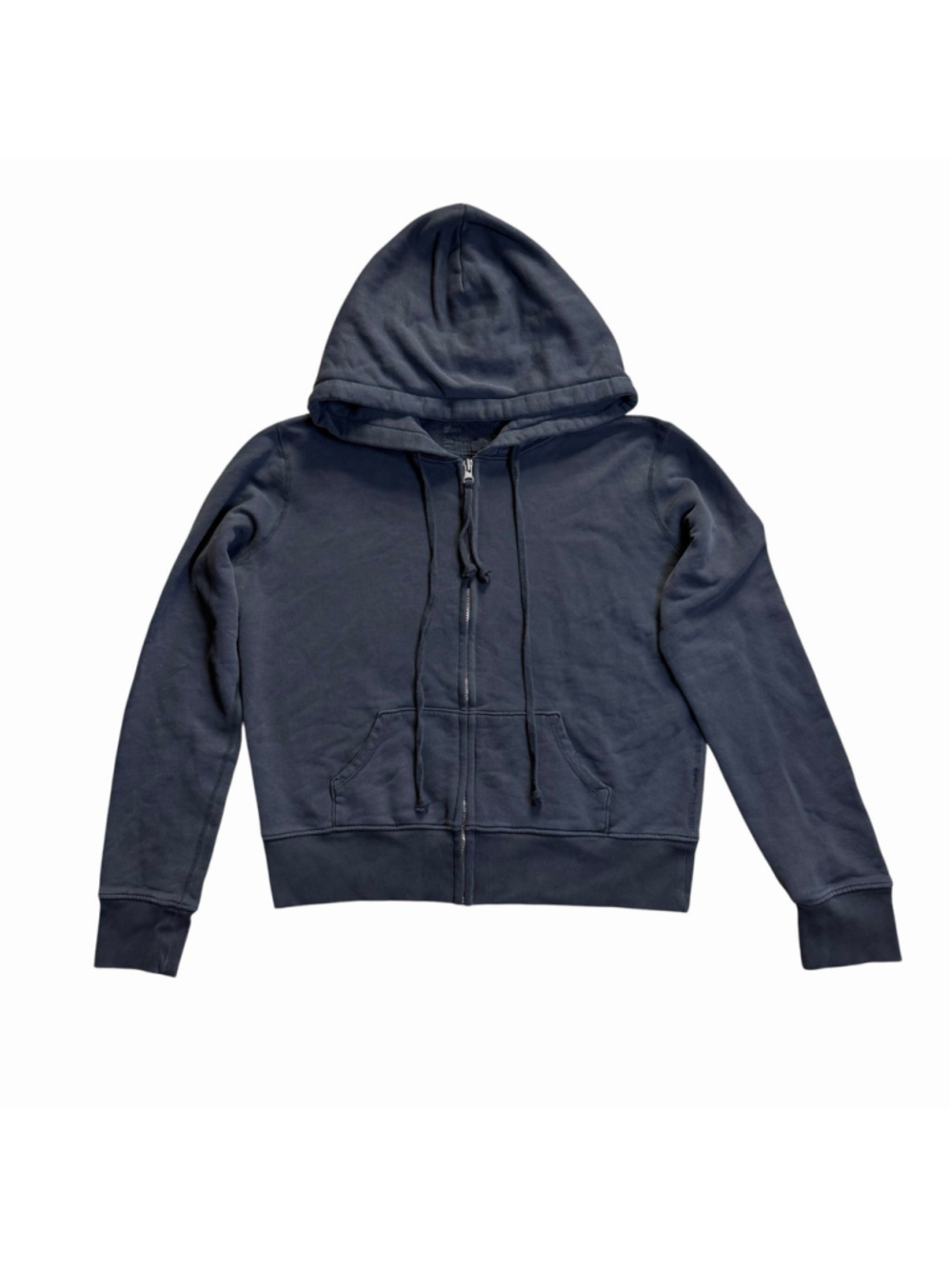 Nili Lotan NWOT Callie Hoodie Zip Up Women's Small Washed Black - Picture 4 of 10